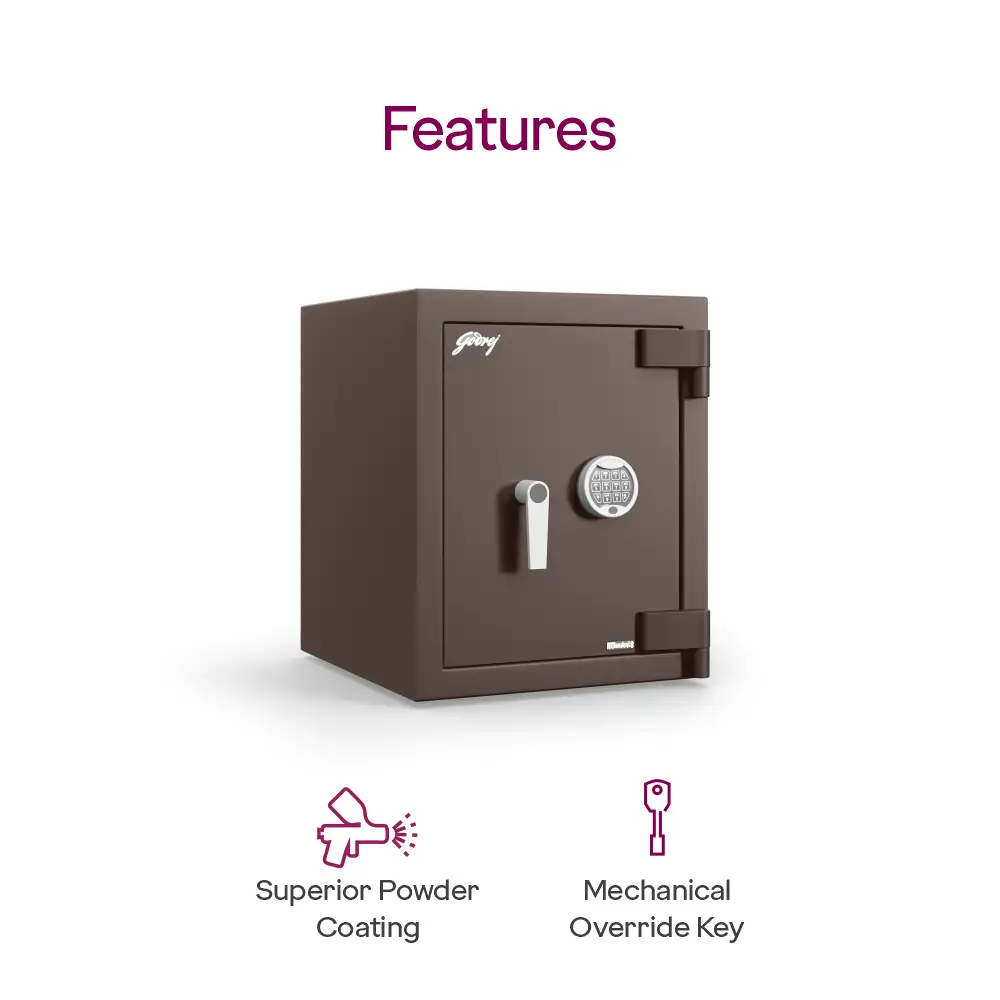 Godrej Matrix 1814-12 V7 (59L) EL Coffee Home Locker 